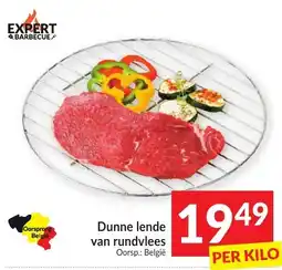 Intermarché Dunne lende van rundvlees aanbieding