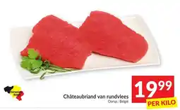 Intermarché Châteaubriand van rundvlees aanbieding