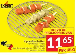 Intermarché Kippenbrochettes aanbieding