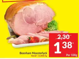 Intermarché Beenham Meesterlyck aanbieding