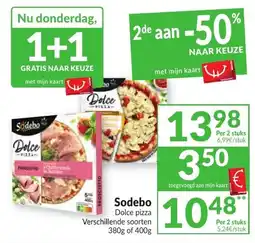 Intermarché Sodebo Dolce pizza aanbieding