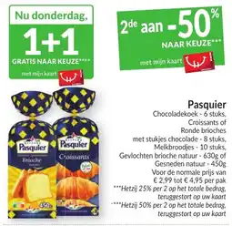 Intermarché Pasquier Chocoladekoek aanbieding