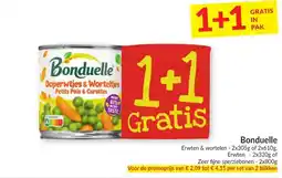 Intermarché Bonduelle Doperwtjes & Worteltjes aanbieding