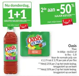 Intermarché Oasis Thee aanbieding