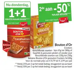Intermarché Bouton d'Or Crackers aanbieding