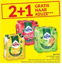 Intermarché Spa fruit aanbieding
