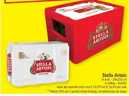 Intermarché Stella artois aanbieding