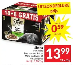 Intermarché Sheba Mini Filets aanbieding