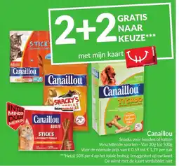 Intermarché Canaillou snacks voor honden of katten aanbieding