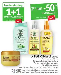 Intermarché Le petit olivier of lovea aanbieding