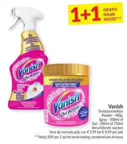 Intermarché Vanish Textielontvlekker aanbieding