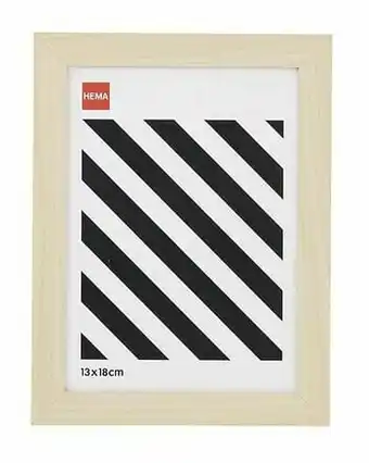 HEMA HEMA Fotolijst Hout 13x18 Naturel aanbieding