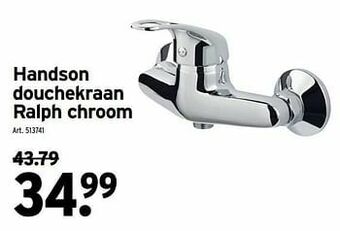 GAMMA Handson douchekraan ralph chroom aanbieding