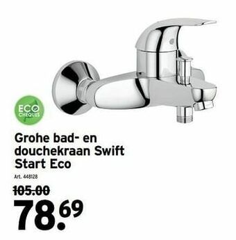 GAMMA Grohe bad- en douchekraan swift start eco aanbieding