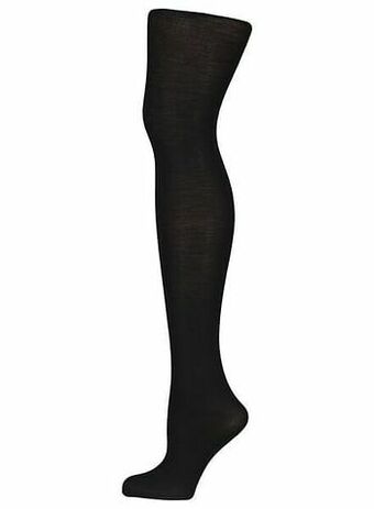 HEMA HEMA Kousenbroek Wolmix 120denier Zwart (zwart) aanbieding