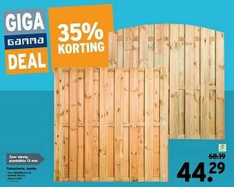 GAMMA Tuinscherm jumbo aanbieding