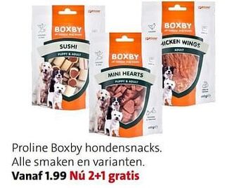 Proline boxby hondensnacks