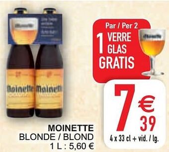 Moinette blonde - blond