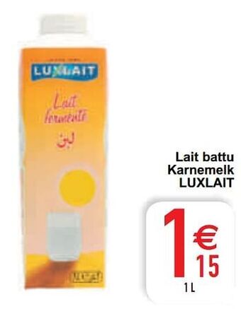 Cora Lait battu karnemelk luxlait aanbieding