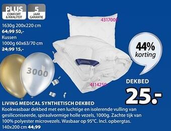 Jysk Living medical synthetisch dekbed aanbieding