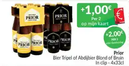 Intermarché Prior Bier Tripel of Abdijbier Blond of Bruin aanbieding
