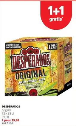 Spar Desperados original aanbieding