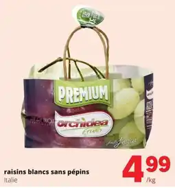 Spar raisins blancs sans pépins aanbieding