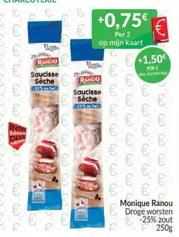 Intermarché Monique Ranou Droge worsten aanbieding
