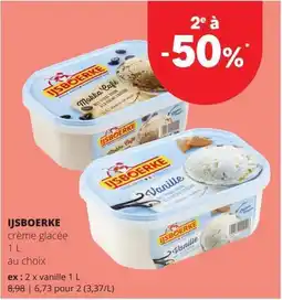 Spar Ijsboerke crème glacée aanbieding