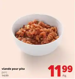 Spar viande pour pita aanbieding