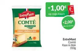 Intermarché EntreMont Comté Kaas in blok aanbieding