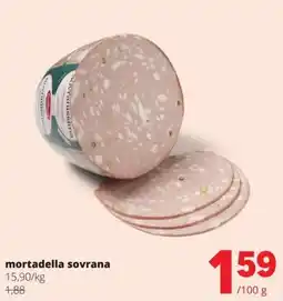 Spar mortadella sovrana aanbieding