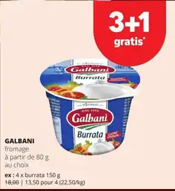Spar Galbani fromage aanbieding