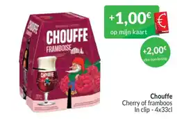 Intermarché Chouffe cherry of framboos aanbieding