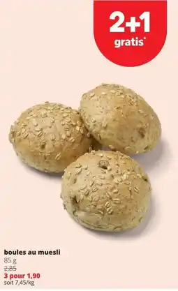 Spar boules au muesli aanbieding