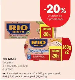 Spar Rio mare insalatissime aanbieding