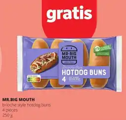 Spar Mr.big mouth brioche style hotdog buns aanbieding