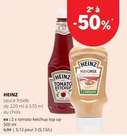 Spar Heinz sauce froide aanbieding