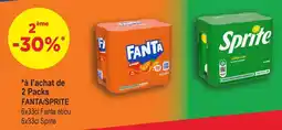 Spar Fanta sprite aanbieding
