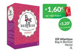 Intermarché Igp atlantique bag in berticot merlot aanbieding