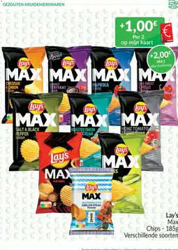 Intermarché Lay's max chips aanbieding