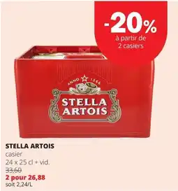 Spar Stella artois aanbieding