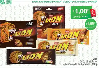 Lion ball chocolade en karamel