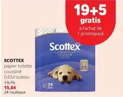 Spar Scottex papier toilette coussiné aanbieding