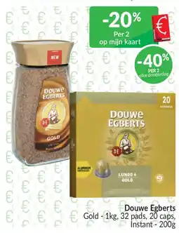 Intermarché Douwe egberts gold aanbieding