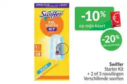 Intermarché Swiffer starter kit aanbieding
