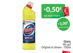 Intermarché Glorix wc gel aanbieding