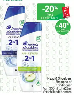Intermarché Head & shoulders shampoo of conditioner aanbieding
