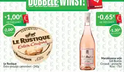 Intermarché Le rustique extra smeulige camembert aanbieding