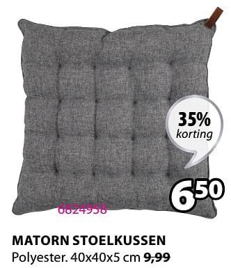 Jysk Matorn stoelkussen aanbieding